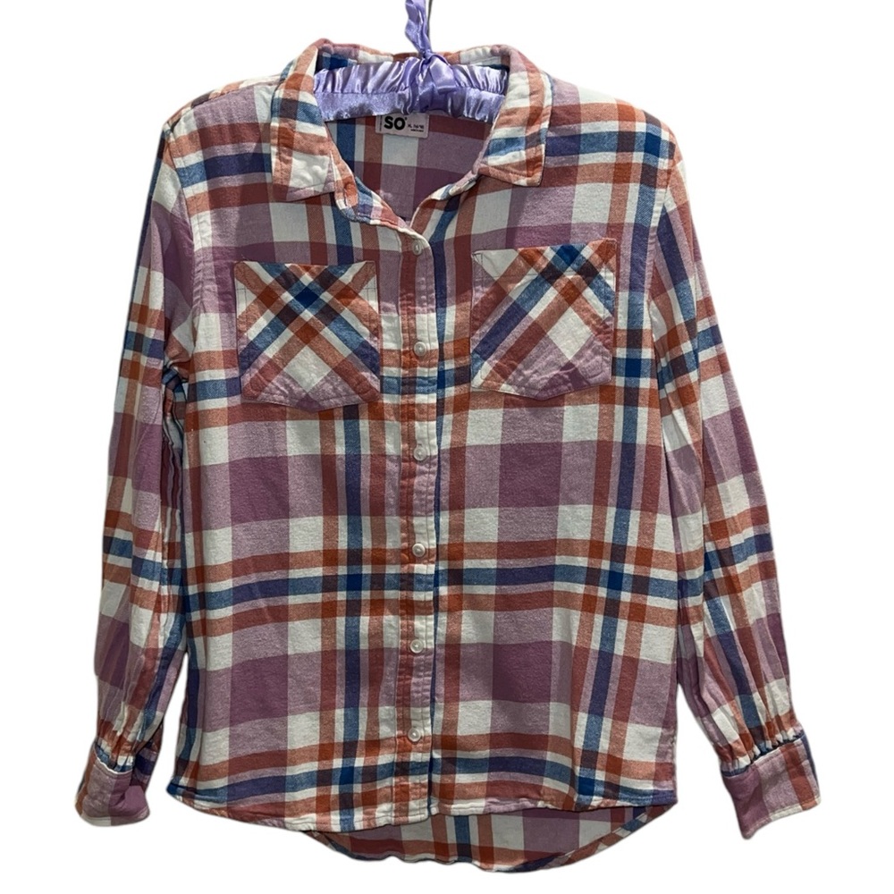 SO Girls Flannel NWOT